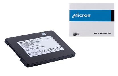 Attēls no SSD Micron 5300 PRO 960GB SATA 2.5" MTFDDAK960TDS-1AW1ZABYY (DWPD 1.5)