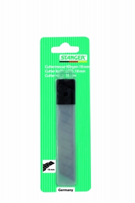 Picture of STANGER Cutter knife blades ,18 mm, 1 vnt 340112