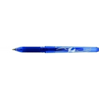 Attēls no STANGER Eraser Gel Pen 0.7 mm, blue, Box 12 pcs. 18000300071