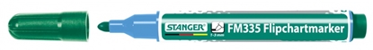 Attēls no STANGER flipchart MARKER 335, 1-3 mm, green, 1 pcs. 713003