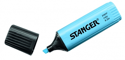 Изображение STANGER highlighter, 1-5 mm, blue, Box 10 pcs. 180005000