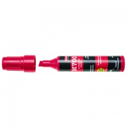 Picture of STANGER permanent MARKER M700 1-7 mm, red, Box 6 pcs. 717002