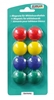 Picture of STANGER Whiteboard Magnets set of 8 colours, 1 set 73002