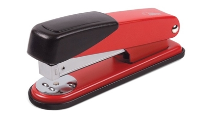 Picture of Stapler Forpus, red, up to 15 sheets, staples 24/6, 26/6, metal 1102-010