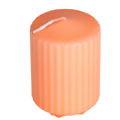 Изображение Svece stabs Rillēta oranža 6x8cm