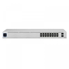 Picture of Switch|UBIQUITI|USW-16-POE|Type L2|Desktop/pedestal|Rack|16x10Base-T / 100Base-TX / 1000Base-T|2xSFP|PoE ports 16|PoE+ ports 8|18 Watts|USW-16-POE