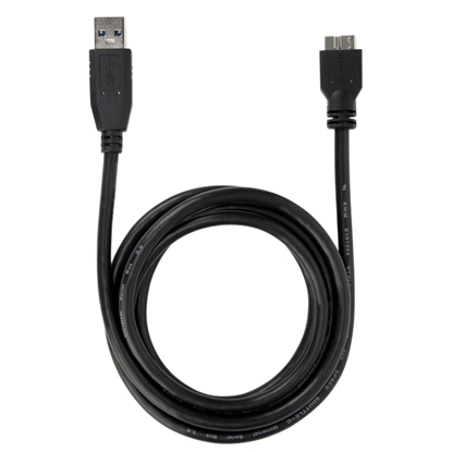 Изображение Targus ACC1005EUZ USB cable 1.8 m USB 3.2 Gen 1 (3.1 Gen 1) USB A Micro-USB B Black