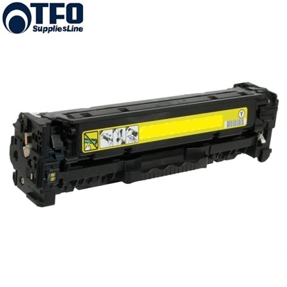 Picture of TFO HP CC532A / Canon CRG-718 Laser Cartridge 2.8K Pages Yellow (Analog)