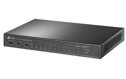 Picture of TP-Link 8-Port 10/100Mbps + 3-Port Gigabit Desktop Switch with 8-Port PoE+