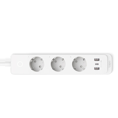 Attēls no TP-Link Tapo P300 3 AC outlet(s) Type F (CEE 7/4) 1.5 m 3 2300 W White