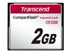 Изображение Karta Transcend CF220I Compact Flash 2 GB  (TS2GCF220I)