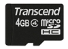 Picture of Transcend microSDHC          4GB Class 4