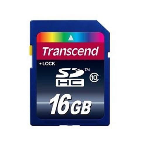 Picture of Transcend SDHC              16GB Class 10