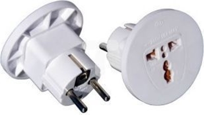 Picture of Transition AC/AC UK/USA/IT socket - EURO plug with earthing