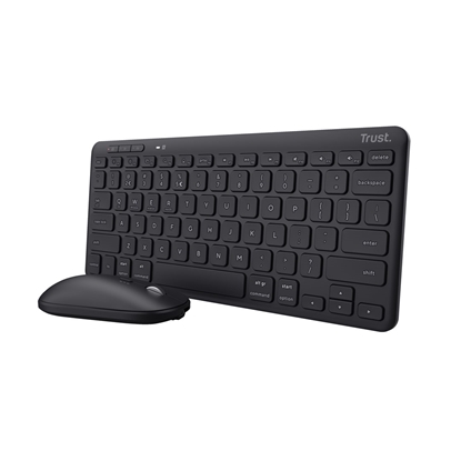 Picture of Trust Lyra keyboard Mouse included RF Wireless + Bluetooth QWERTY English Black