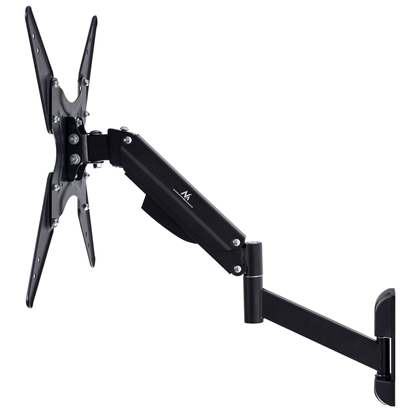 Picture of TV or monitor holder black Maclean MC-784 gas spring 32 "-55" 22kg 2 arms