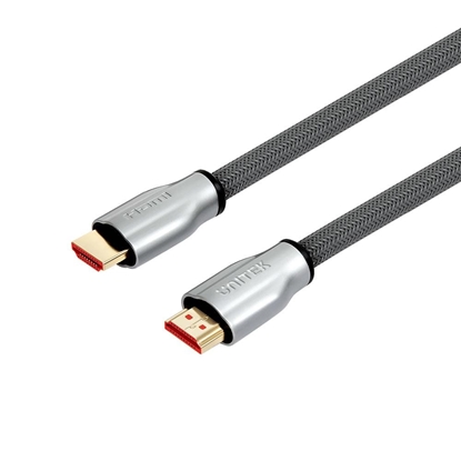 Attēls no UNITEK Y-C142RGY HDMI cable 10 m HDMI Type A (Standard) Silver, Zinc