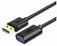 Attēls no UNITEK Y-C456GBK USB cable 0,5 m USB 3.2 Gen 1 (3.1 Gen 1) USB A Black