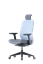 Attēls no Up Up Athene ergonomic office chair Black, Grey + Blue fabric