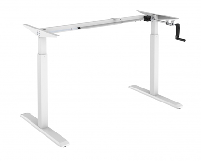 Attēls no Adjustable Height Table Frame Up Up Ragnar, White