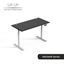 Attēls no Adjustable Height Table Up Up Ragnar White, Table top M Black