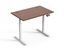 Picture of Adjustable Height Table Up Up Ragnar White, Table top M Dark Walnut