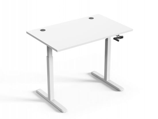 Picture of Adjustable Height Table Up Up Ragnar White, Table top M White