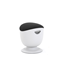 Изображение Up Up Seul ergonomic balance stool White, D48 Black (Dark Grey) fabric