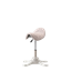 Picture of Up Up Toronto ergonomic balance stool White, Ivory fabric, longer gas lift