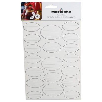 Изображение Uzlīmes ar vietu uzrakstam Marjukka 38gab.