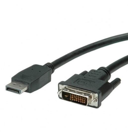 Picture of VALUE DisplayPort Cable, DP M - DVI (24+1) M 1 m