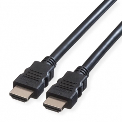 Picture of VALUE HDMI 8K (7680 x 4320) Ultra HD Cable + Ethernet, M/M, black, 10 m