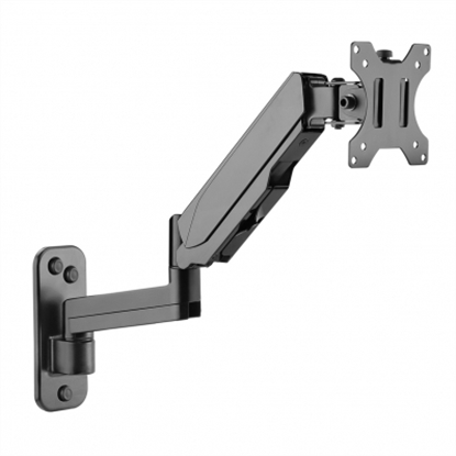 Picture of VALUE LCD Monitor Arm, Wall Mount, 5 Joints, Pivot, black