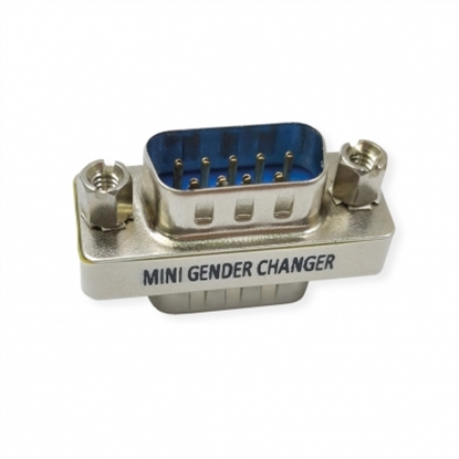 Изображение VALUE Mini Gender Changer, 9-pin M - M