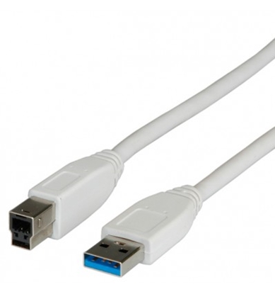 Изображение VALUE USB 3.0 Cable, Type A M - B M 0.8 m