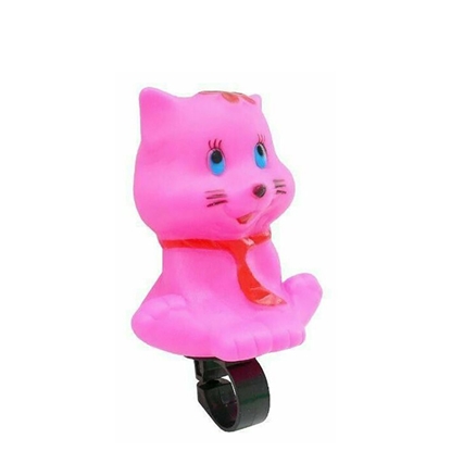 Изображение Velo zvans pīkstošs kaķis, rozā
