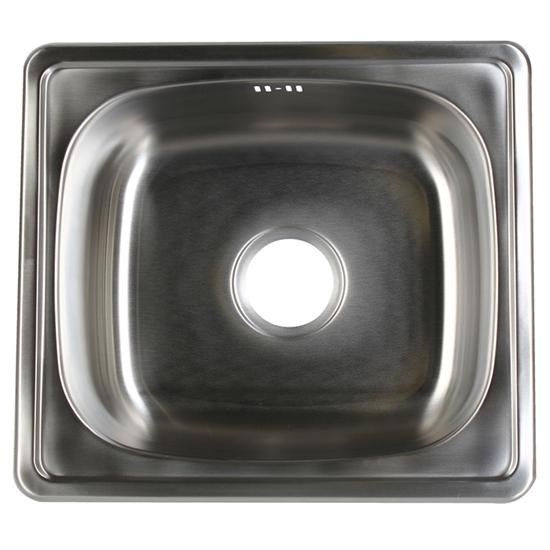 Picture of Virtuves izlietne metāla 48x43x17.5cm