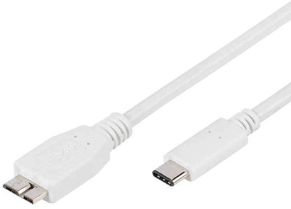 Изображение Vivanco cable USB-C - microUSB 3.0 1m (45275)