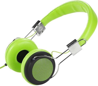 Изображение Vivanco headphones COL400, green (34879)