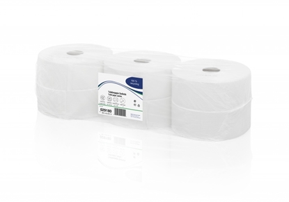 Picture of WEPA Toilet paper roller TPMB2275, 275m 1100 sheets, 9.2 x 25, Recycled tissue, (6pcs)