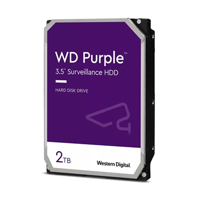 Attēls no Western Digital Purple internal hard drive 2 TB 3.5" Serial ATA