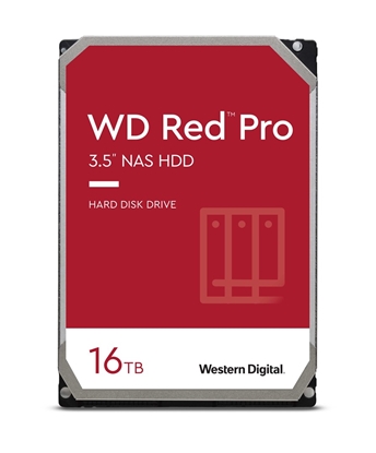 Attēls no Western Digital Red Pro 3.5" 16000 GB Serial ATA