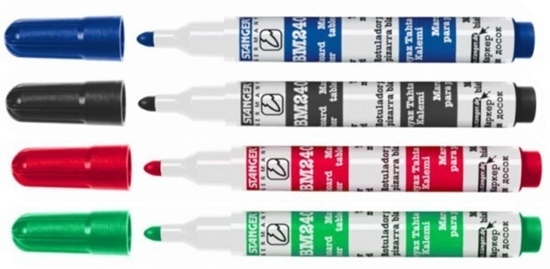Picture of Whiteboard Marker STANGER BM240 1-3 mm, round head, blue 1 pcs.