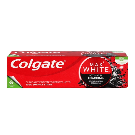 Picture of Zobu pasta Colgate Max white charcoal 75ml