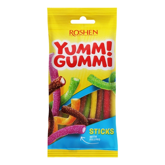Picture of Želejkonfektes Roshen Yummi Gummi Twists 70g