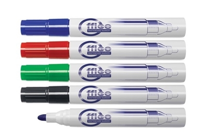 Picture of Žymeklių baltai lentai rinkinys Forpus, 1-3 mm, apvali galvutė, 4 spalvos