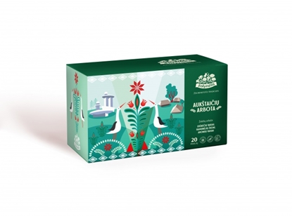 Attēls no Žolynėlis herbal tea Aukštaitija tea, 40g (2x20)