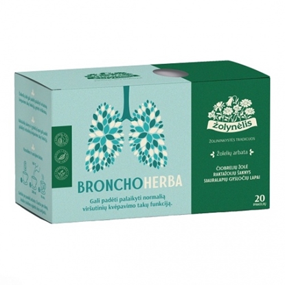 Attēls no Žolynėlis herbal tea Bronchus, 30g (1,5x 20)
