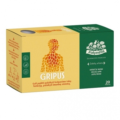 Picture of Žolynėlis herbal tea Gripus, 30g (1,5x 20)
