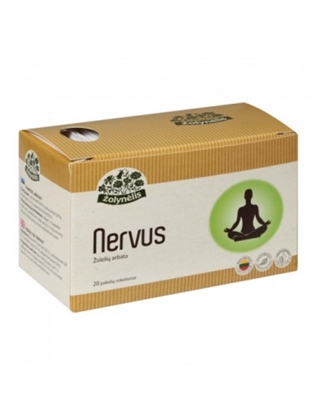 Attēls no Žolynėlis herbal tea Nervus, 30g (1,5x 20)